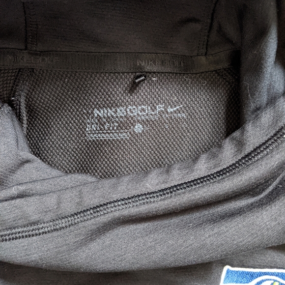(Nike) Golf Black Seahawks Thumbhole Hoodie Large - Picture 8 of 12